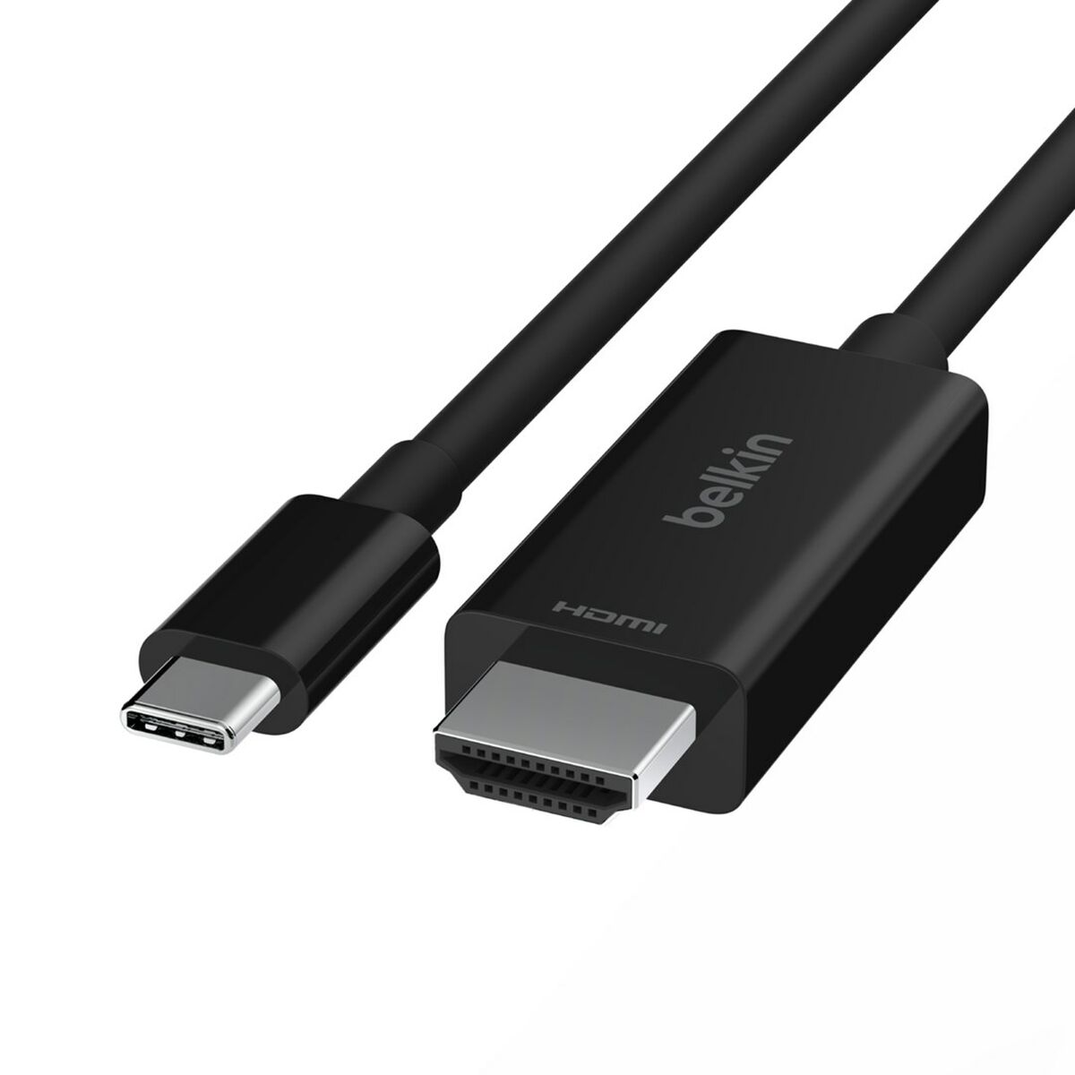 Cabo USB-C para HDMI Belkin AVC012bt2MBK Preto 2 m
